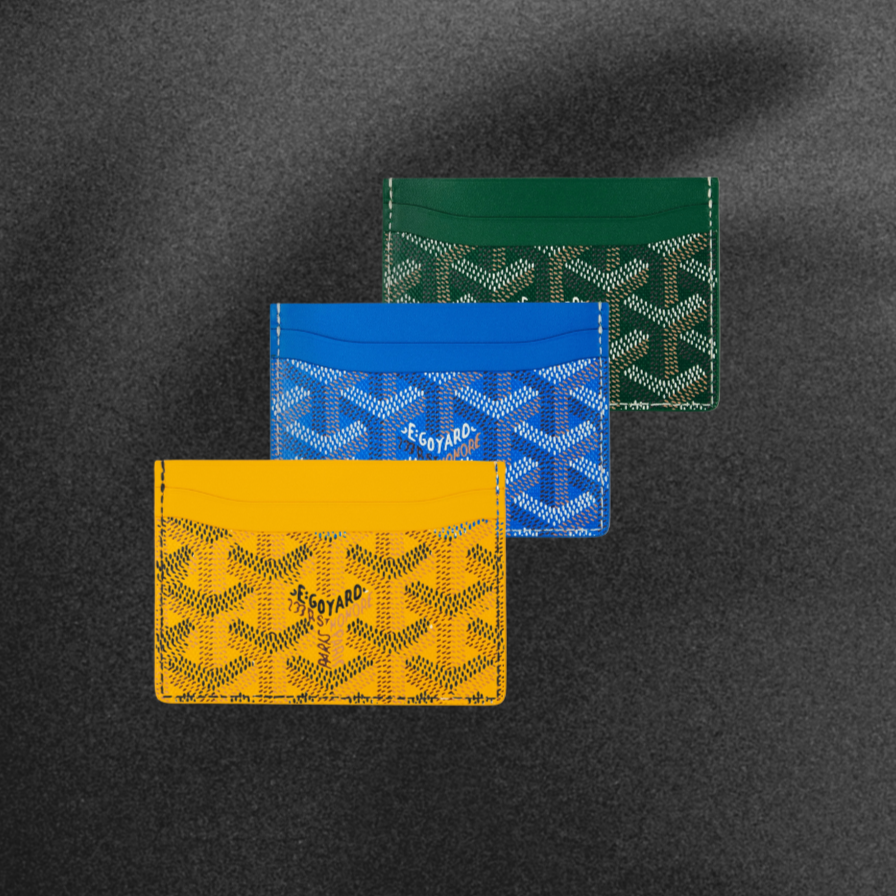 Goyard card holder vendor