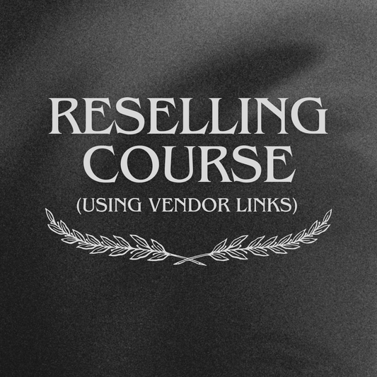 Reselling course